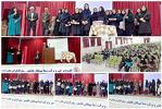 اهدای جوایز به دانش‌آموزان برتر دبیرستان دوره دوم دخترانه حضرت مجتبی(ع)