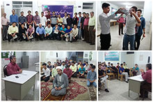 برگزاری مراسم صدای پای کنکور در دبیرستان پسرانه دوره دوم حضرت مجتبی(ع)