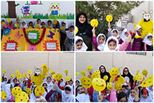 برگزاری روز جهانی کودک در دبستان دخترانه حضرت مجتبی(ع)