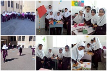 تدریس تغییرات فیزیکی درس علوم با ساخت بادبادک در دبستان دخترانه حضرت مجتبی(ع)