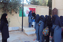 مراسم بازگشایی دبیرستان دخترانه دوره اول حضرت مجتبی(ع)