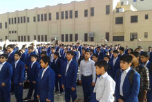 مراسم بازگشایی دبیرستان پسرانه دوره اول حضرت مجتبی(ع)