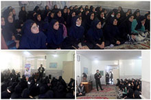 هفته مبارزه با آسیب‌های اجتماعی در دبیرستان دوره دوم دخترانه حضرت مجتبی(ع)