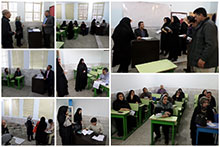 جلسه انجمن اولیا و مربیان دبیرستان دوره اول پسرانه حضرت مجتبی(ع)