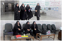 بازدید سرگروه‌های پرورشی از فعالیت‌های پرورشی دبیرستان دوره دوم دخترانه حضرت مجتبی(ع)