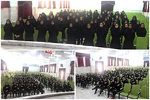 ضبط سرود پرسش مهر ریاست جمهوری توسط دانش‌آموزان دبیرستان دوره دوم دخترانه حضرت مجتبی(ع)