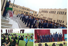برگزاری طرح مدام و جشن تکلیف در دبیرستان دوره اول دبیرستان حضرت مجتبی(ع)