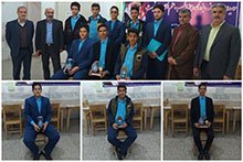 برگزیدگان مسابقه اجلاس نماز در دبیرستان دوره دوم پسرانه حضرت مجتبی(ع)