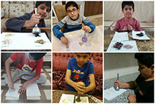 «تشخیص دانه‌های روغنی» در خانه توسط دانش‌آموزان دبستان پسرانه حضرت مجتبی(ع)