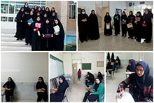 شرکت دانش‌‌آموزان دبیرستان دوره اول دخترانه حضرت مجتبی(ع) در مسابقات قرآنی