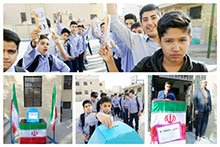 برگزاری جشن عاطفه ها در دبیرستان پسرانه دوره اول حضرت مجتبی(ع)
