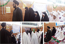 برگزاری پرشور نماز جماعت در دبستان دخترانه حضرت مجتبی(ع)
