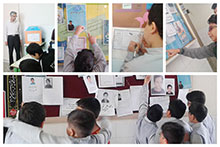 برگزاری بیست و یکمین انتخابات شورای دانش‌آموزی در دبستان پسرانه حضرت مجتبی(ع)