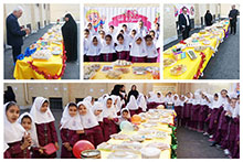 روز جهانی غذا در دبستان دخترانه حضرت مجتبی(ع)