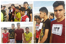 شرکت در مسابقه دو صحرانوردی دانش‌آموزان دبیرستان پسرانه دوره اول حضرت مجتبی(ع)