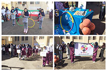 برگزاری المپیاد ورزشی درون مدرسه‌ای در دبستان دخترانه حضرت مجتبی(ع)