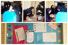 برگزاری انتخابات شورای دانش‌آموزی در دبیرستان دخترانه دوره دوم حضرت مجتبی(ع) 