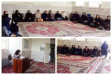 تشکیل انجمن اولیا با مشاور در دبیرستان دخترانه دوره دوم حضرت مجتبی(ع)