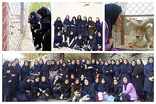 برگزاری اردوی یک روزه در دبیرستان دخترانه دوره دوم حضرت مجتبی(ع)