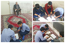 مسابقه تورنی تیم ریاضی در دبیرستان پسرانه دوره اول حضرت مجتبی(ع)