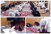 برگزاری مسابقه احکام مرحله آموزشگاهی در دبستان دخترانه حضرت مجتبی(ع)