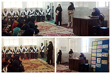 برگزاری مراسم روز جهانی ایدز در دبیرستان دخترانه دوره دوم حضرت مجتبی(ع) 