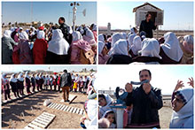 بازدید دانش‌آموزان پایه چهارم دبستان دخترانه حضرت مجتبی(ع) از ایستگاه هواشناسی