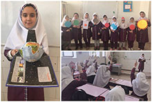 تدریس دانش‌آموز محور درس علوم در کلاس چهارم دبستان دخترانه حضرت مجتبی(ع)