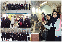 بازدید از مجموعه امیرچخماق و موزه آب یزد توسط دانش‌آموزان دبیرستان دخترانه دوره اول حضرت مجتبی(ع)