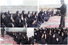 برگزاری جلسه بررسی فضای مجازی در دخترانه دوره دوم حضرت مجتبی(ع)