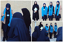 اجرای مرحله اول طرح داناب در دبیرستان دخترانه دوره اول حضرت مجتبی(ع)