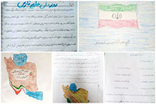 گرامیداشت روز ملی خلیج‌فارس توسط دانش‌آموزان دبستان پسرانه حضرت مجتبی(ع)