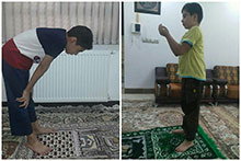 تشویق دانش‌آموزان کلاس سوم به انس با قرآن در خانه، در دبستان پسرانه حضرت مجتبی(ع)