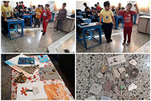 تلفیق هنر و بازی در تدریس درس علوم در کلاس چهارم دبستان پسرانه حضرت مجتبی(ع)