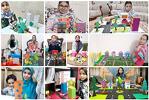 ساخت ماکت توسط دانش‌آموزان پایه چهارم دبستان دخترانه حضرت مجتبی(ع)