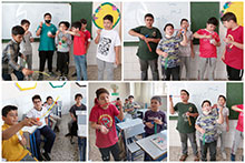 ساخت حباب‌ساز توسط دانش‌آموزان پایه چهارم دبستان پسرانه حضرت مجتبی(ع)