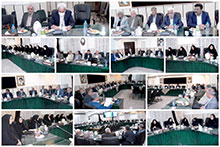 نشست مشترک مسئولین مجتمع آموزشی حضرت مجتبی(ع) با مدیران و معاونان مدارس