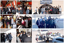 برگزاری اردوی علمی– تفریحی دانش‌آموزان دبیرستان دوره دوم پسرانه حضرت مجتبی(ع) در شهرستان بافق