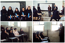 برگزاری جلسه شورای راهبردی در دبیرستان دخترانه دوره اول حضرت مجتبی(ع)