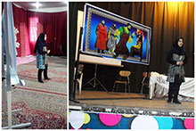 شرکت دانش‌آموز پایه یازدهم انسانی دبیرستان دخترانه دوره دوم حضرت مجتبی(ع) در مسابقه نقالی