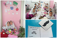 برگزاری جشن نوروز، اجرای صبحانه مشترک و درست کردن کارت تبریک روز پدر در کلاس سوم دبستان دخترانه حضرت مجتبی(ع)