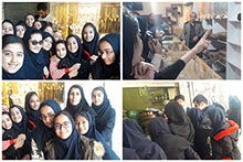 بازدید از بازار سنتی یزد توسط دانش‌آموزان دبیرستان دخترانه دوره اول حضرت مجتبی(ع)