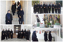 بازدید از آتشکده یزد توسط دانش‌آموزان دبیرستان دخترانه دوره دوم حضرت مجتبی(ع)