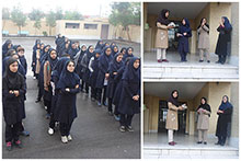 برگزاری مسابقه حل جدول به مناسبت اعیاد شعبانیه در دبیرستان دخترانه دوره دوم حضرت مجتبی(ع)