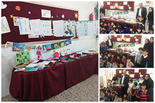 برگزاری نمایشگاه آثار دانش‌آموزان پیش دبستانی پسرانه حضرت مجتبی(ع)