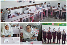 اجرای بازی نمایش خلاق توسط دانش‌آموزان پیش دبستانی دخترانه حضرت مجتبی(ع)