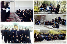 اردوی زیارتی مشهد مقدس توسط دانش‌آموزان دبیرستان دخترانه دوره دوم حضرت مجتبی(ع)