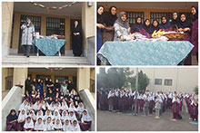 برگزاری جشن ولادت حضرت امام حسن مجتبی(ع) و تقدیر از دانش آموزان برگزیده دبستان دخترانه حضرت مجتبی(ع)