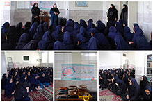 برگزاری جشن میلاد امام حسن مجتبی(ع) در دبیرستان دخترانه دوره دوم حضرت مجتبی(ع)